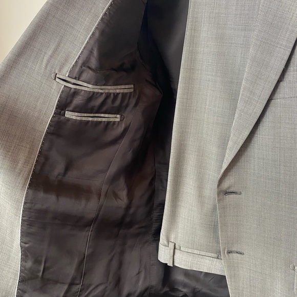 Theory Wool Suit Jacket & Pants - Picture 3 of 9